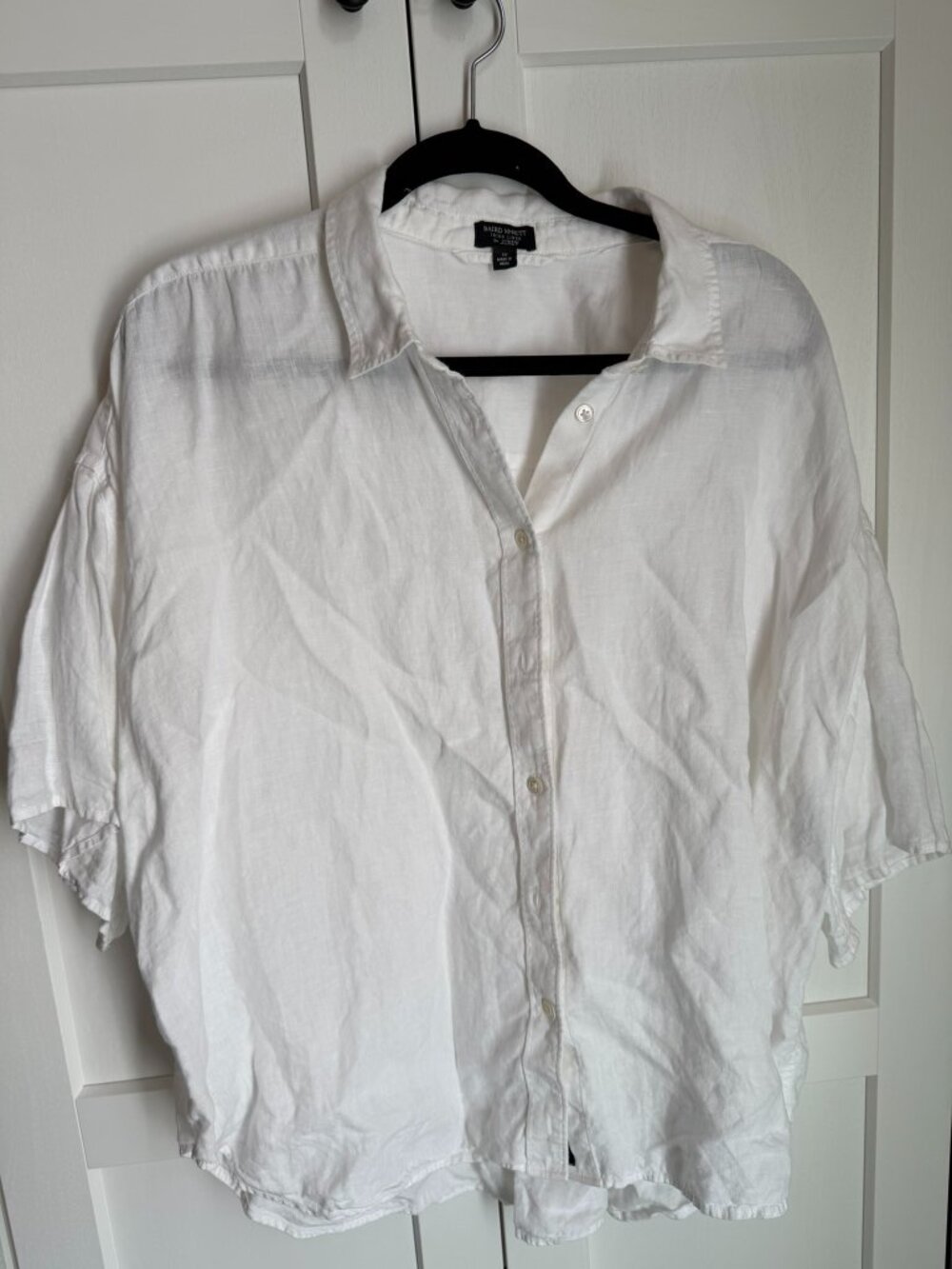 Relaxed Fit J.Crew Baird McNutt Irish Linen Shirt Sz 2XL